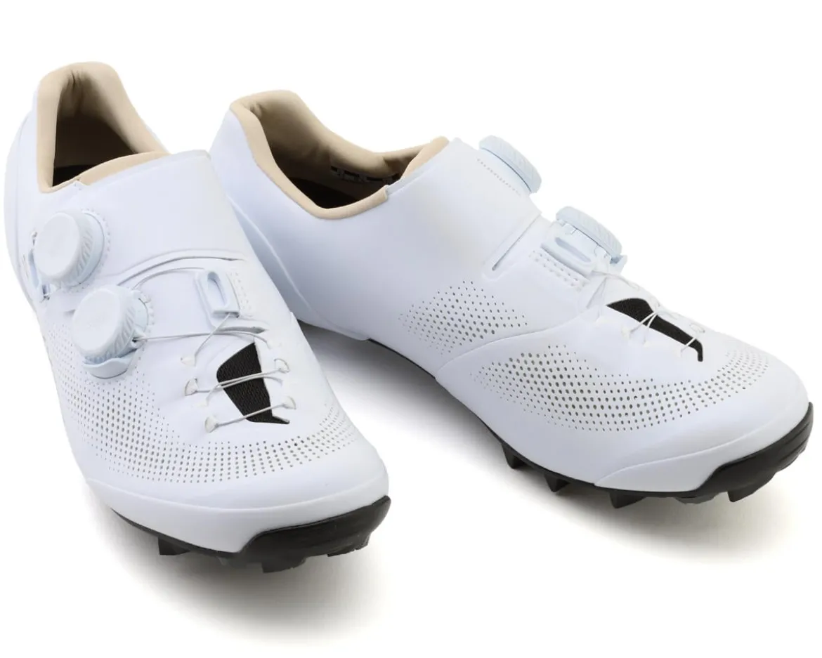 Shimano Women's SH-XC903 S-PHYRE Mountain Bike Shoes (White) (37)