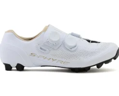 Shimano Women's SH-XC903 S-PHYRE Mountain Bike Shoes (White) (37)