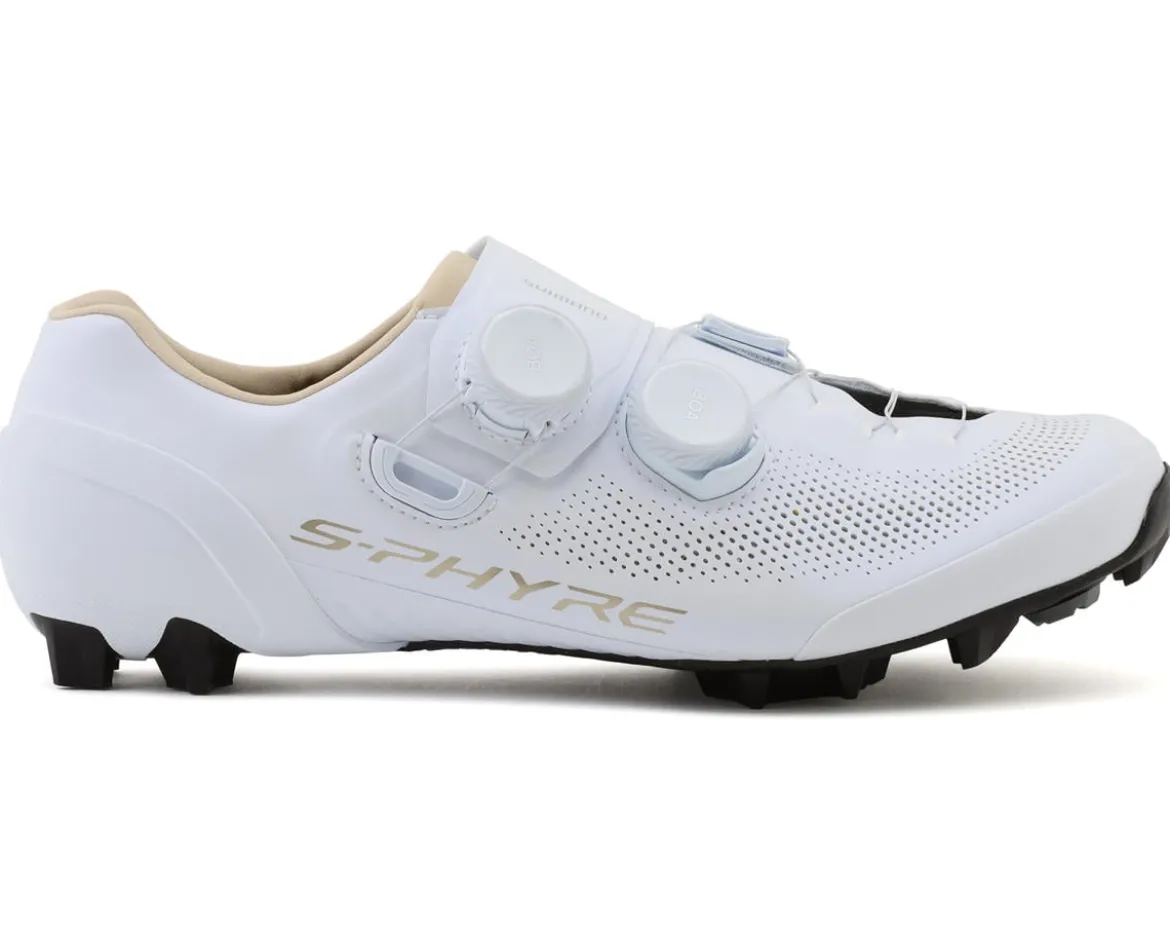 Shimano Women's SH-XC903 S-PHYRE Mountain Bike Shoes (White) (37)