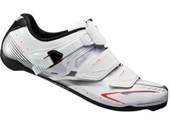 Shimano Women's WR83 Carbon Road Shoes (White) (41)