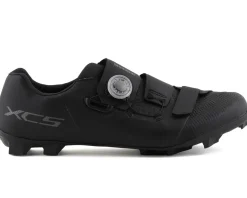 Shimano XC5 Mountain Bike Shoes (Black) (Wide Version) (41) (Wide)