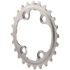 Shimano XT M8000 Chainrings (Black/Silver) (2 x 11 Speed) (Inner) (24T) (96/64mm Asym. BCD)