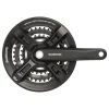 Shimano Altus FC-M311 Crankset (Black) (3 x 7/8 Speed) (Square Taper) (170mm) (42/32/22T) (Riveted) (w/ Chain Guard)
