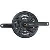 Shimano Altus FC-M371 Crankset (Black) (3 x 9 Speed) (Square Taper) (170mm) (48/36/26T) (w/ Chain Guard)