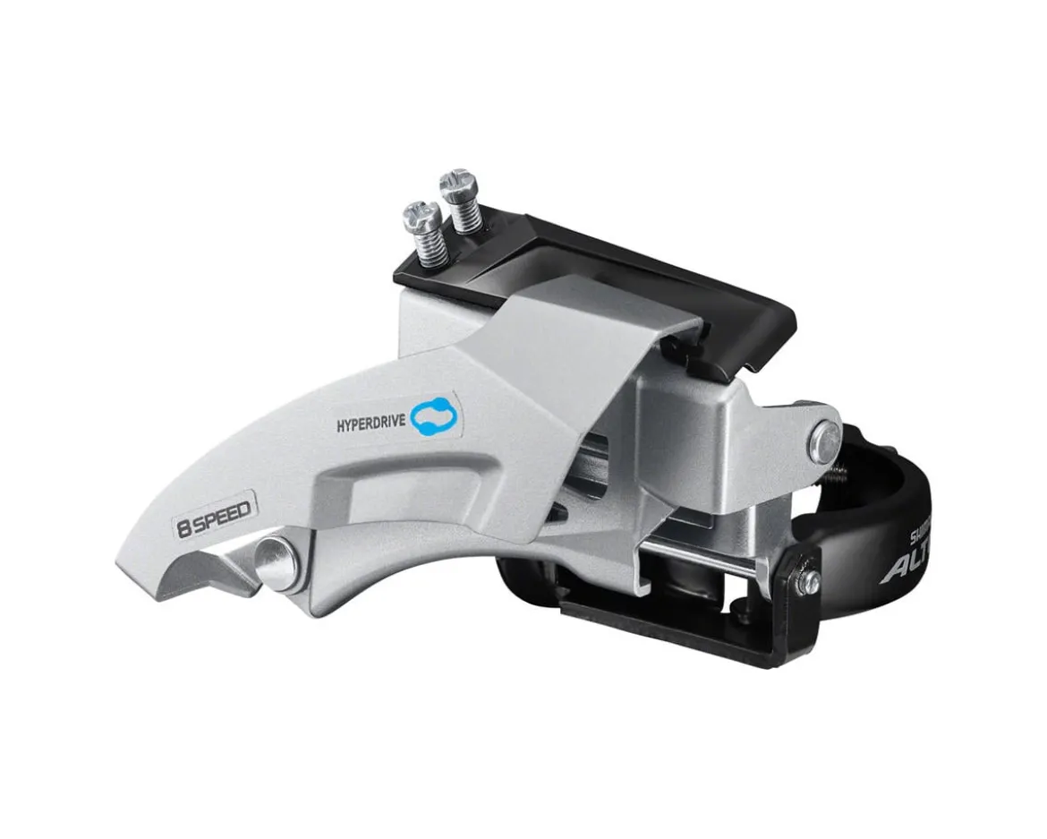 Shimano Altus FD-M315-TS Front Derailleur (2 x 7/8 Speed) (Top Swing) (28.6/31.8/34.9mm) (Dual-Pull)