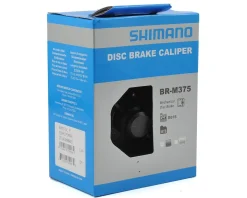 Shimano BR-M375 Disc Brake Caliper (Black) (Mechanical) (Front or Rear) (Post Mount)