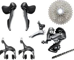 Shimano Claris R2000 Road Groupset (Black) (2 x 8 Speed)