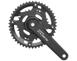 Shimano CUES FC-4010-2 Crankset (Black) (2 x 9/10/11 Speed) (170mm) (46/30T) (Hollowtech II)