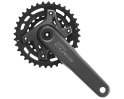 Shimano CUES FC-U6000-2B Crankset (Black) (2 x 9/10/11 Speed) (175mm) (36/22T) (Hollowtech II) (Boost Chainline)