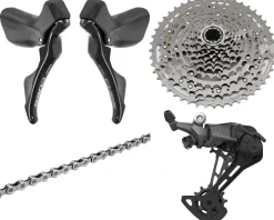 Shimano CUES 1 x 10 Speed Road/Gravel Groupset (Black) (Brake Calipers Sold Separately)