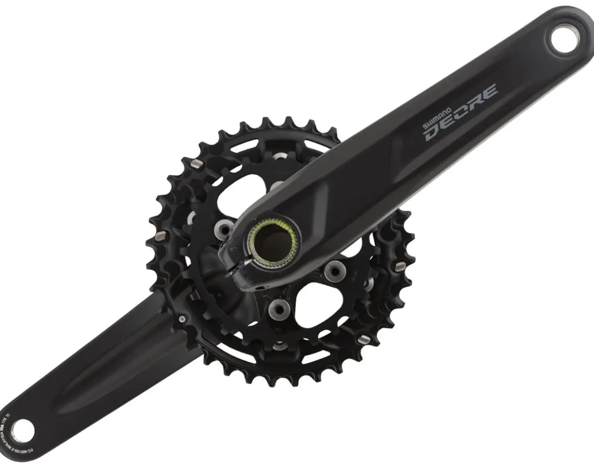 Shimano Deore M5100 Crankset w/ Chainrings (2 x 11 Speed) (48.8mm Chainline) (175mm) (36/26T)