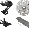 Shimano Deore M5100 Mountain Bike Groupset (Black) (1 x 11 Speed) (Brakes Sold Separately)