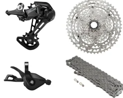 Shimano Deore M5100 Mountain Bike Groupset (Black) (1 x 11 Speed) (Brakes Sold Separately)