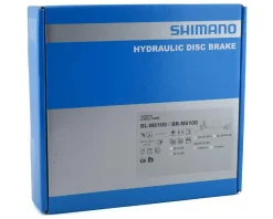 Shimano Deore M6100 2-Piston Hydraulic Disc Brake Set (Black) (Metal Pad) (Left) (Caliper Included) (Post Mount)