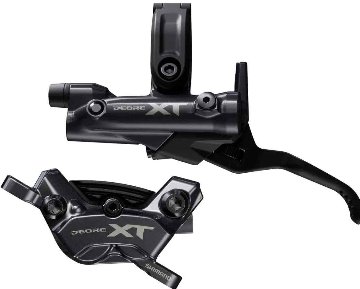Shimano Deore XT BL-M8200 4-Piston Hydraulic Disc Brake (Black) (Left) (Post Mount) (Caliper Included)