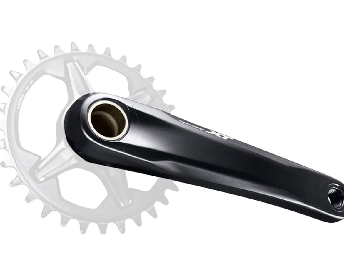 Shimano Deore XT FC-M8100-1 Crankset (Black) (1 x 12 Speed) (Direct Mount) (Hollowtech II) (165mm) (52mm Chainline)