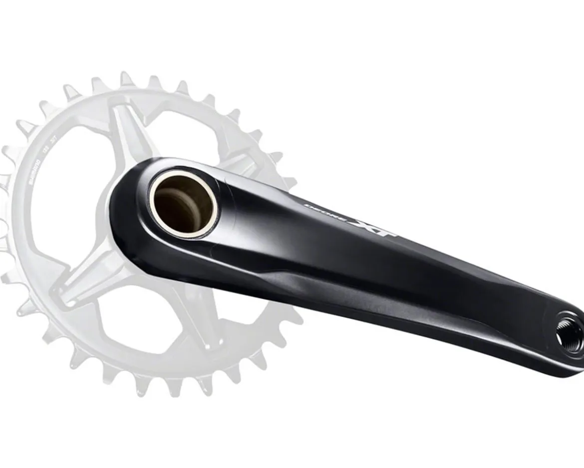 Shimano Deore XT FC-M8130-1 Crankset (Black) (12 Speed) (Hollowtech II) (165mm) (Super Boost+)