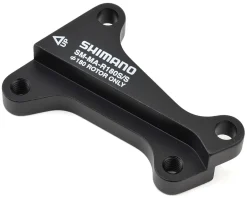 Shimano Disc Brake Adapters (Black) (For IS Caliper) (R180S/S) (IS to IS) (180mm Rear)