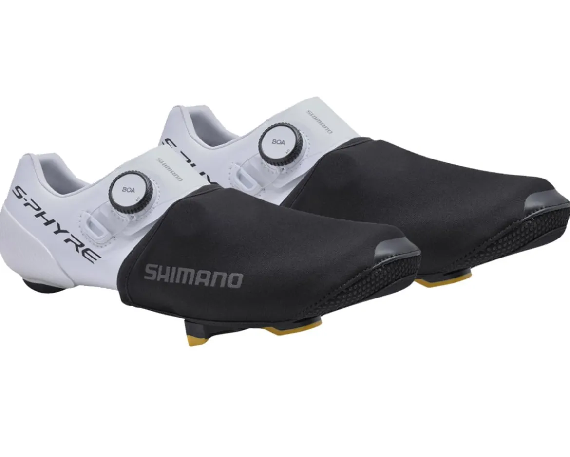 Shimano Dual Fit Softshell Toe Cover (Black) (L)