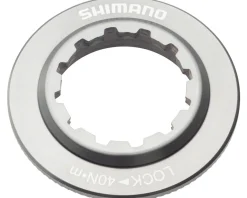 Shimano Dura-Ace SM-RT900 Centerlock Rotor Lockring and Washer (Silver) (Internal Spline)