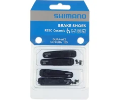 Shimano Dura Ace/Ultegra R55C Ceramic Road Brake Pad Inserts (Black) (Shimano/SRAM) (2 Pairs) (Ceramic Compound)