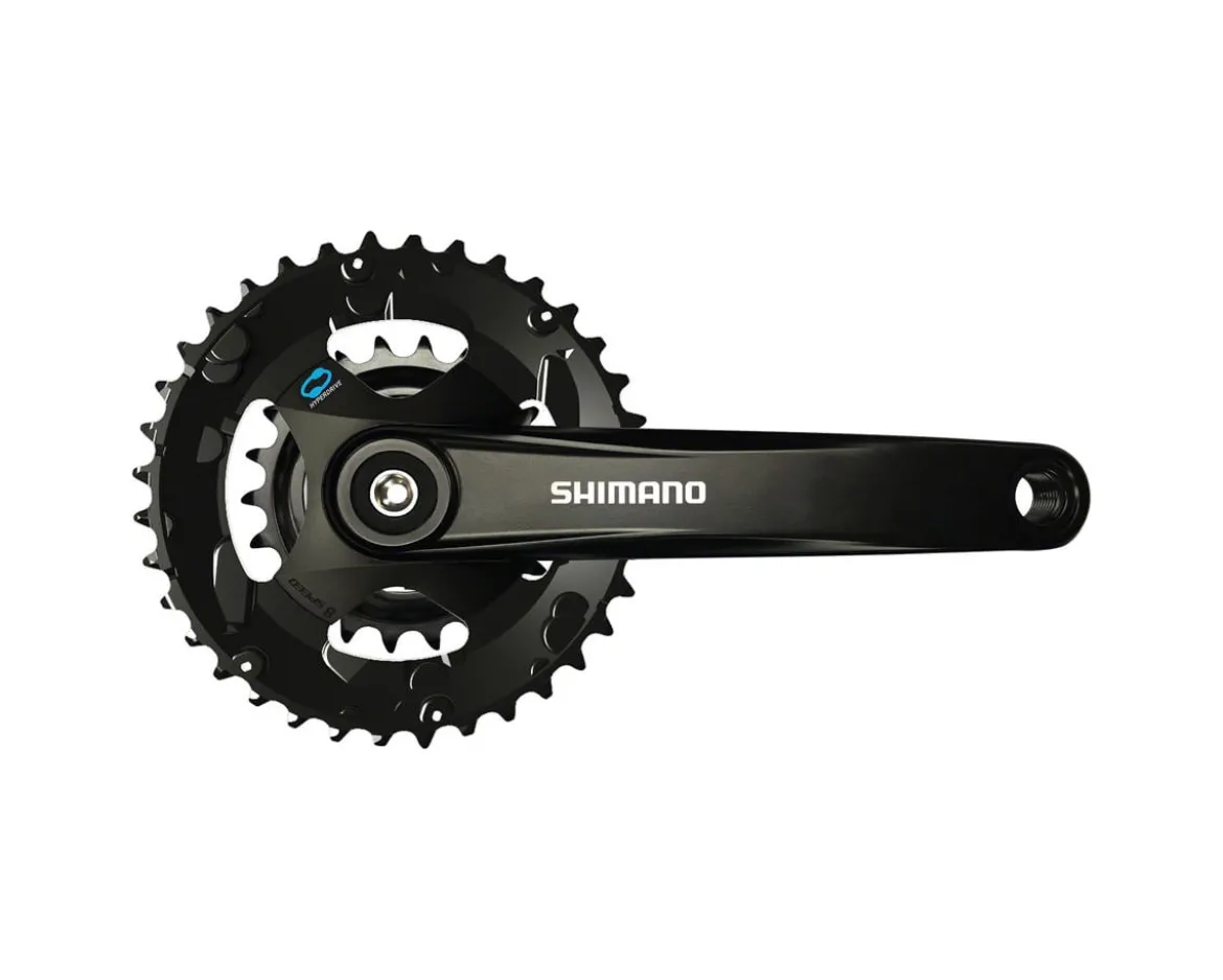 Shimano FC-M315-B2 Crankset (7/8-Speed) (Riveted) (JIS Square Taper Spindle) (170mm) (51.8mm) (36/22T)