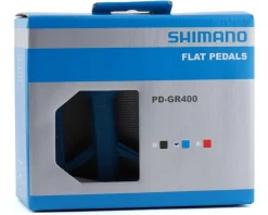 Shimano GR400 Platform Pedals (Blue)