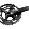 Shimano GRX FC-RX810-2 Crankset (Black) (2 x 11 Speed) (Hollowtech II) (170mm) (48/31T)