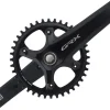 Shimano GRX FC-RX810 Crankset (Black) (1 x 11 Speed) (Hollowtech II) (170mm) (40T)