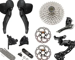 Shimano GRX RX610 Gravel Groupset (Black) (2 x 12 Speed) (11-36T)