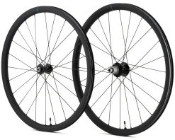 Shimano GRX WH-RX880 Carbon Gravel Wheels (Black) (Shimano Micro Spline) (Wheelset) (700c) (Centerlock) (Tubeless)