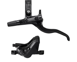 Shimano MT420 4-Piston Hydraulic Disc Brake Set (Black) (Metal Pad) (Post Mount) (Left) (Caliper Included)