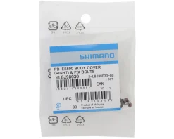 Shimano PD-ES600 Body Cover & Fixing Bolts (Silver) (For Right Pedal)