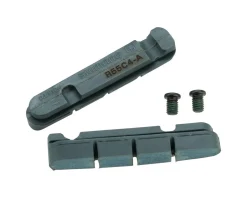 Shimano R55C4-A Dura-Ace/Ultegra Carbon Rim Brake Pad Inserts (Black) (1 Pair) (For Shimano/SRAM) (Thinner Insert)