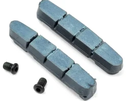 Shimano R55C4-1 Carbon Rim Brake Pad Inserts (Black) (1 Pair) (For Shimano/SRAM) (For Wide Rims) (24 - 28mm)
