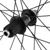 Shimano 105 RS710 C46 Carbon Road Wheelset (Black) (Shimano HG 11/12) (700c) (Centerlock) (Tubeless)
