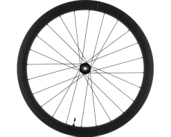 Shimano 105 RS710 C46 Carbon Road Wheelset (Black) (Shimano HG 11/12) (700c) (Centerlock) (Tubeless)