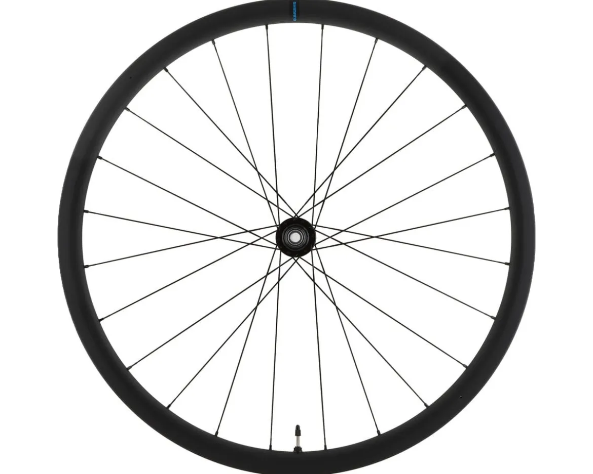 Shimano RS710 C32 Front Wheel (Black) (12 x 100mm) (700c) (Centerlock) (Tubeless)