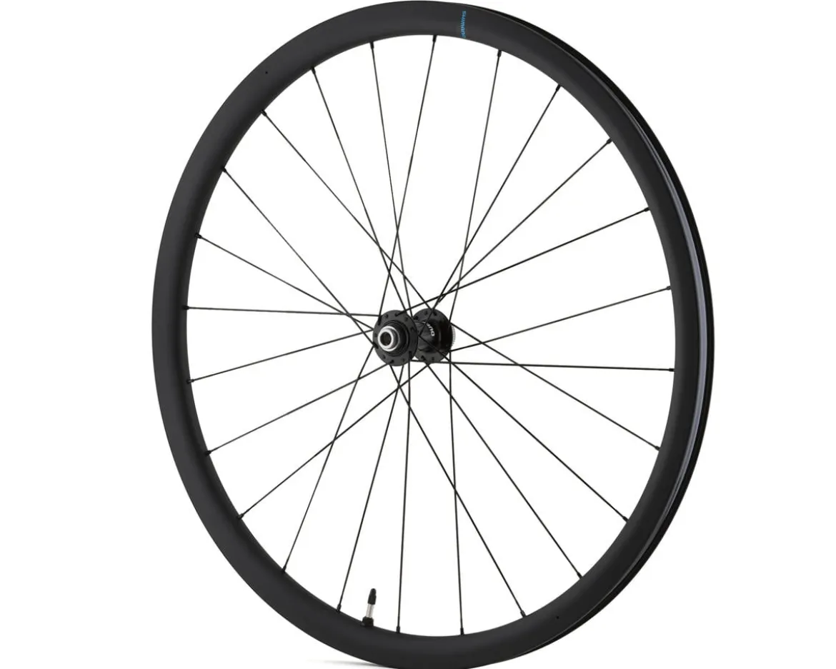 Shimano RS710 C32 Front Wheel (Black) (12 x 100mm) (700c) (Centerlock) (Tubeless)