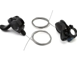 Shimano SL-TX30 Tourney Shifter Set (Black) (Pair) (3 x 7 Speed)