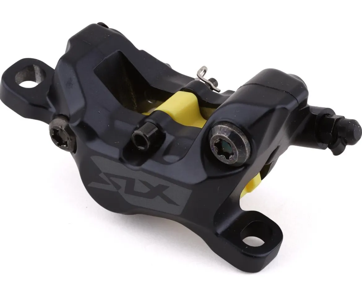 Shimano SLX BR-M7120 Disc Brake Caliper (Black) (4-Piston) (Hydraulic) (Front or Rear) (Post-Mount)