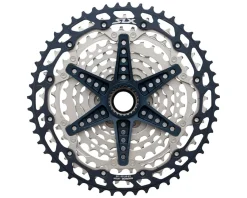 Shimano SLX CS-M7100 Cassette (Silver/Black) (12 Speed) (Micro Spline) (10-45T)