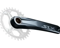 Shimano SLX FC-M7100-1 Crankset (Black) (12 Speed) (165mm) (Hollowtech II)