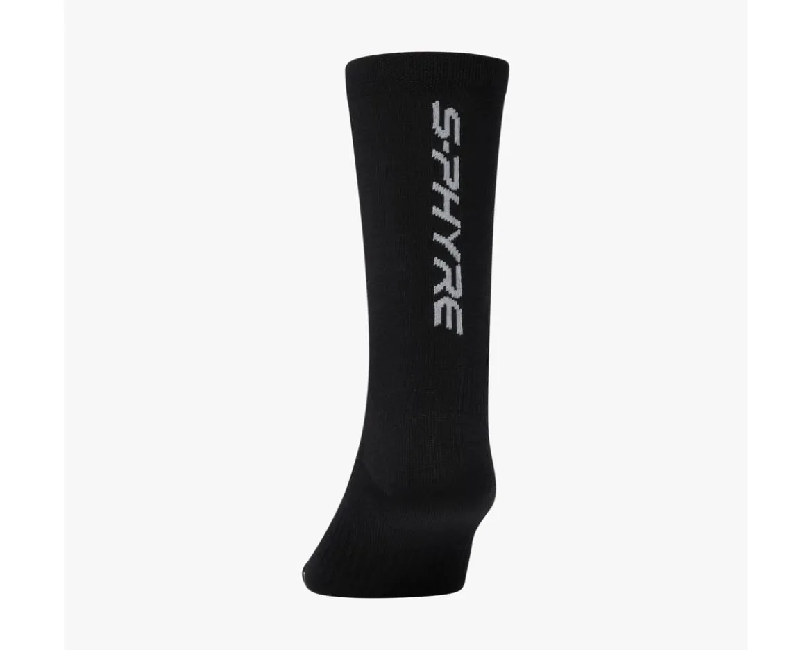 Shimano S-PHYRE Merino Sock (Black) (S/M)