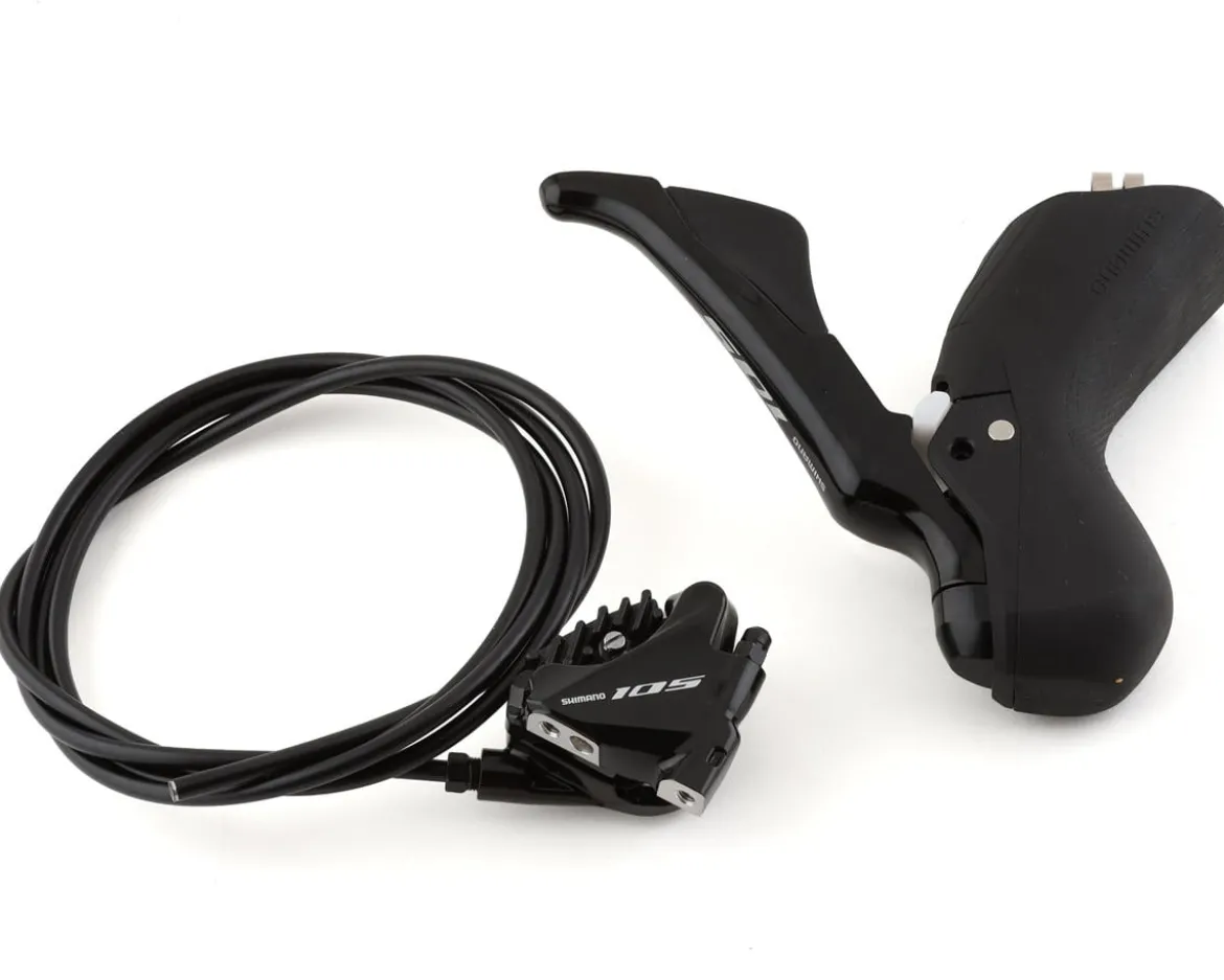 Shimano 105 ST-R7020/BR-R7070 Hydraulic Disc Brake/Shift Lever Kit (Black) (Right) (Flat Mount) (11 Speed) (Caliper Included)