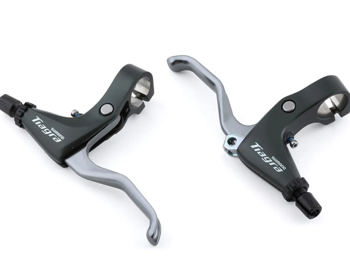 Shimano Tiagra BL-4700 Flat Bar Road Brake Lever Set (Black) (Pair)