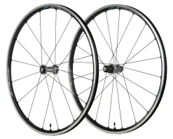 Shimano WH-RS500-TL-FR Rim Brake Wheelset (Dark Grey) (Shimano HG 11/12) (QR x 100, QR x 130mm) (700c) (Tubeless)