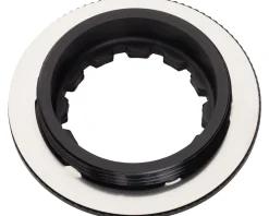 Shimano XT SM-RT81 Disc Brake Rotor Centerlock Ring and Washer (Black) (Internal Spline)