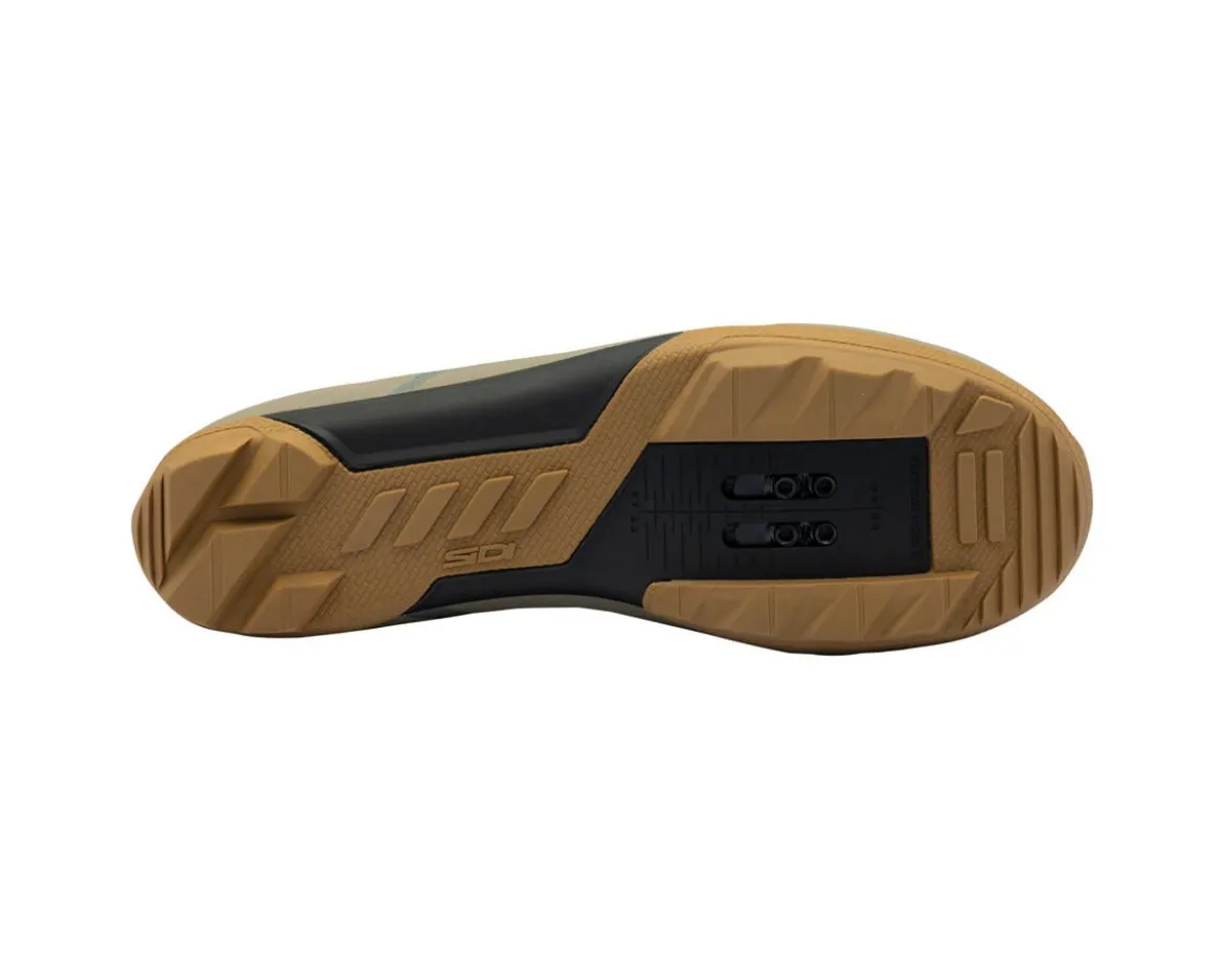Sidi Asper Laces Gravel Shoes (Military Yellow) (44) (Millenium Fit)