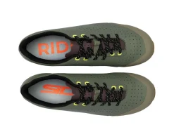 Sidi Asper Laces Gravel Shoes (Military Yellow) (44) (Millenium Fit)